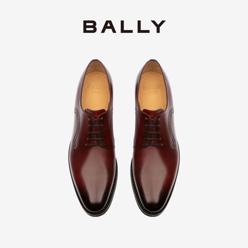 【官方正品】BALLY/巴利男士SCRIVANI德比正装鞋6239834 - 图1