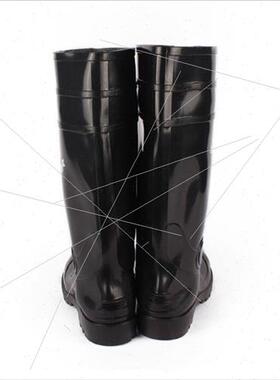 Anti-smash safety rain boots package steel toe high boots s