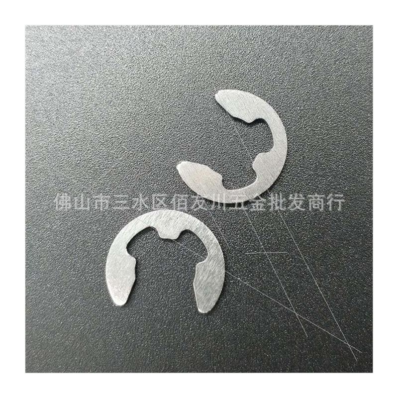 120pcs box Stainless steel E-type open end circlips Metal 1.-图3