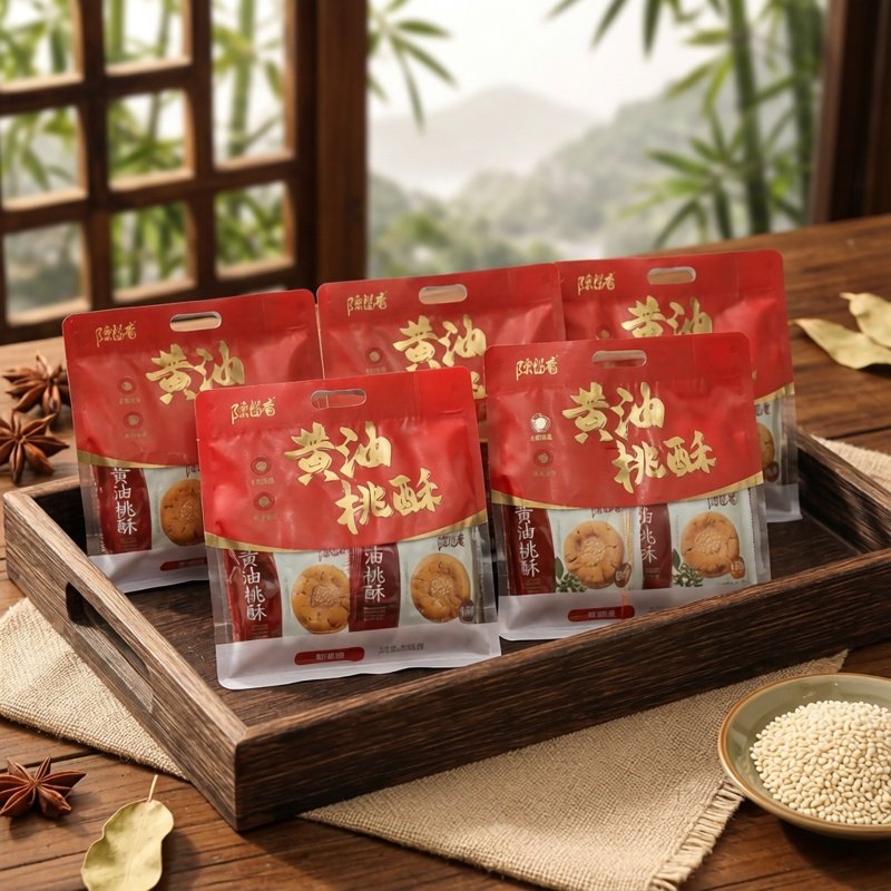 四川美食桃酥送礼抿嘴化椒麻香葱留香甜味核桃酥特产小吃零食糕点,淘宝优惠券,粉丝福利购,淘宝优惠卷