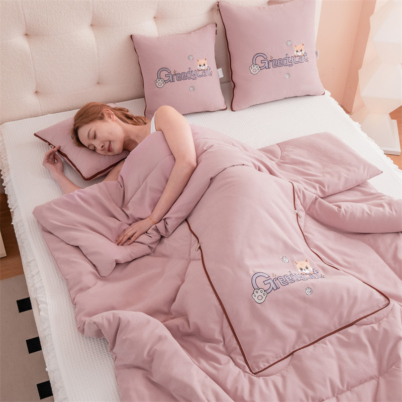 折叠抱枕被子两用车载靠垫枕头被办公室沙发午睡空调夏凉被二合一,淘宝优惠券,粉丝福利购,淘宝优惠卷