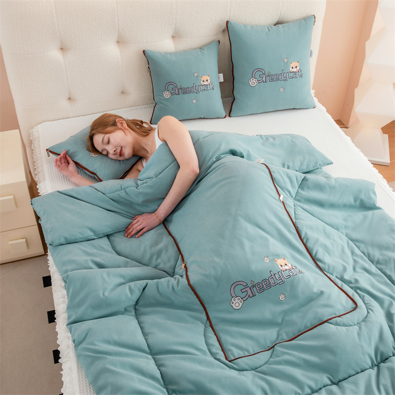 折叠抱枕被子两用车载靠垫枕头被办公室沙发午睡空调夏凉被二合一,淘宝优惠券,粉丝福利购,淘宝优惠卷