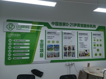 Enterprise Cultural Wall Indoor Advertising Product Installation