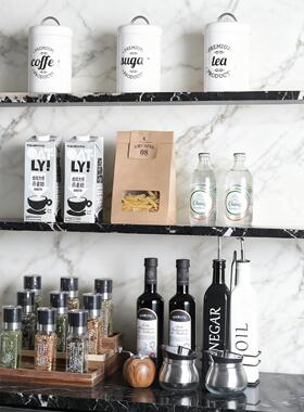 组合柜层摆件餐边香料样板