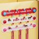 Cute dopamine hook-free door hanger without punching holes