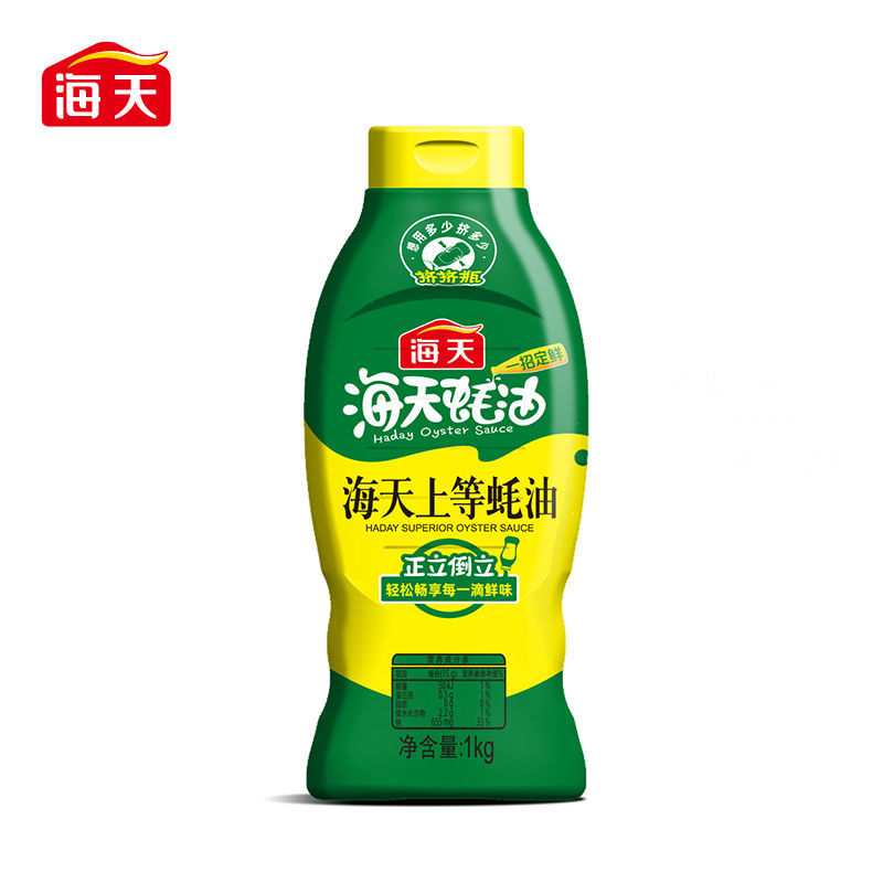 海天蚝油1kg挤挤装家用增味提鲜炒菜红烧美味凉拌厨房调味 - 图3