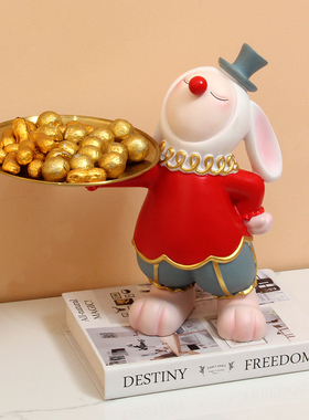 高档电视柜兔子恋家彩轻奢