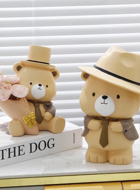 笨鸟创意树脂简约现代收纳摆件