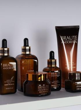 浴室柜摆件样板间卫浴门店洗手台软装道具分装瓶洗护肤品卫生间