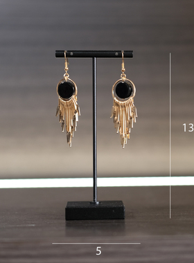 高端优雅女晚宴包首饰托盘组合摆件梳妆台金色套装样板间项链模特