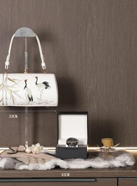 意式东方中式女士样板间衣帽间软装衣柜高端全屋定制展厅衣服摆件