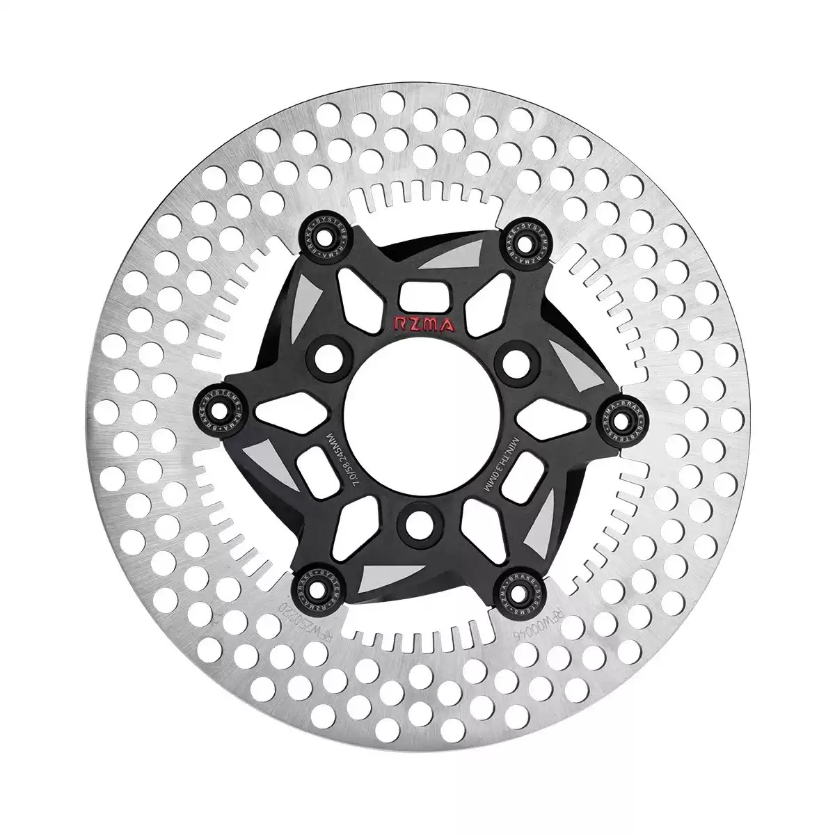 瑞祖玛GB05浮动盘改装九号MZ M95C极核AE4小牛FXT NX 220/245刹车 - 图3