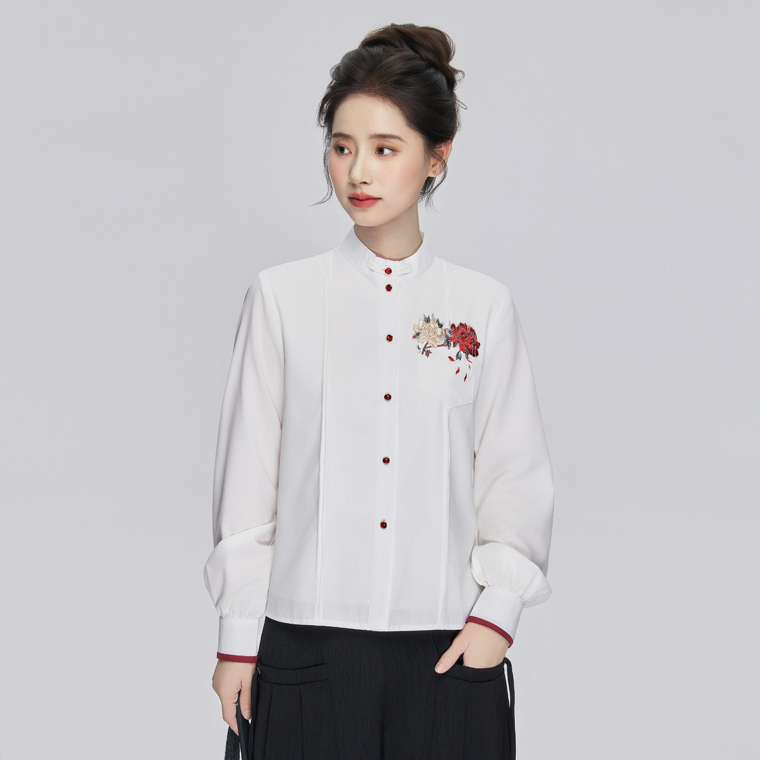 星河汉歌山间觅新中式套装宋裤套装冬黑色阔腿裤明制汉服改良日常,淘宝优惠券,粉丝福利购,淘宝优惠卷