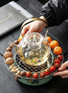 电陶炉煮茶器加厚耐热玻璃壶
