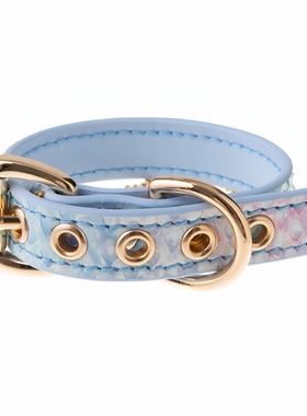 灼欲*手作贝母吊坠真皮刻字定制轻奢可调节手环手链饰品情侣礼物