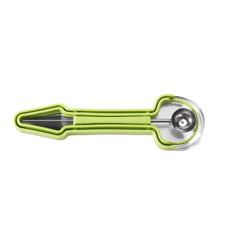 三合一水果挖球器切西瓜挖水果球勺子削切雕花刀分割器拼盘工具,淘宝优惠券,粉丝福利购,淘宝优惠卷