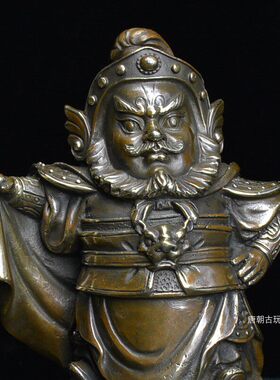 铜摆饰15cm刘备关羽张飞