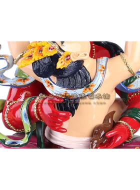 深圳五路财神树脂极彩红