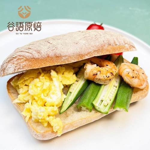 全麦恰巴塔面包手作欧包代餐粗粮健康早餐休闲零食糕点心无脱氢 - 图2