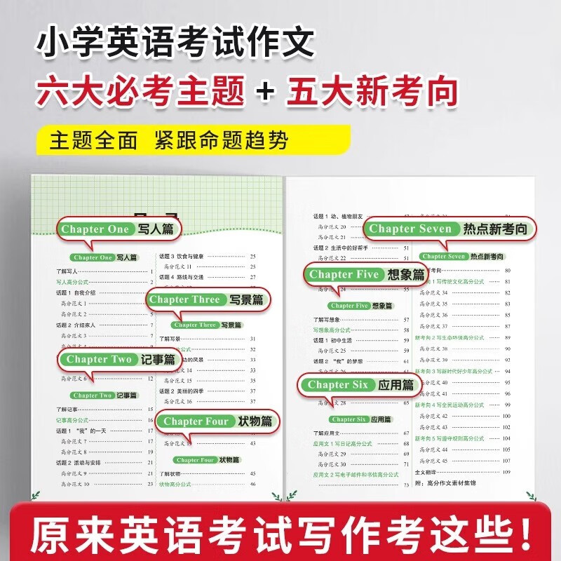 2024新版满分作文有公式汉知简小学通用语文公式优秀作文书四五六年级范文素材大全有公式的满分作文高分作文大全小升初写作技巧