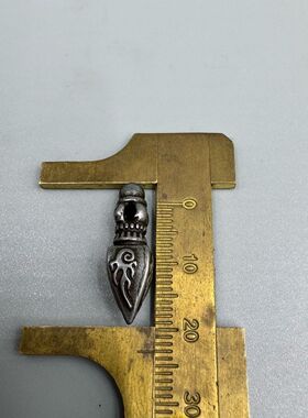 复古藏式老寒铁材质天铁托甲金刚杵普巴杵吊坠手串侧挂挂饰配饰