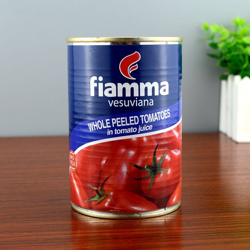 意大利进口火山去皮整番茄罐头400g2.55kg小番茄去皮茄意大利面酱,淘宝优惠券,粉丝福利购,淘宝优惠卷