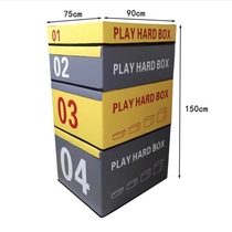 Jumping Box Software Training Fitness Room Adult Burst Force Bounce Four All-in-one Combination Step Box Fit Can J Jump
