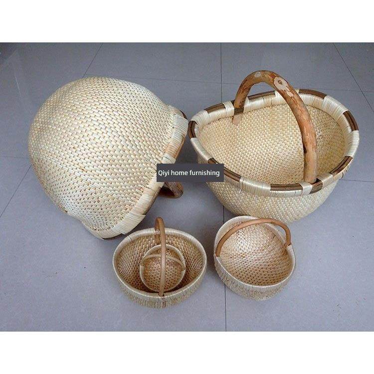 柳编收纳筐馒头筐水果干糖果结婚嫁娶箢子柳条藤编鸡蛋提篮子笆斗,淘宝优惠券,粉丝福利购,淘宝优惠卷