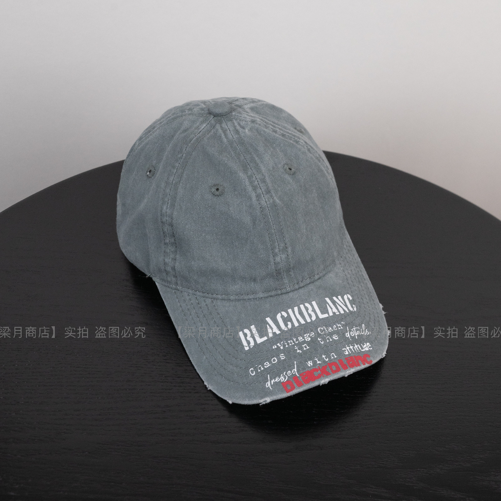 [梁月商店]韩版冷灰色涂鸦遮阳棒球帽子女小众百搭软顶鸭舌帽男酷,淘宝优惠券,粉丝福利购,淘宝优惠卷