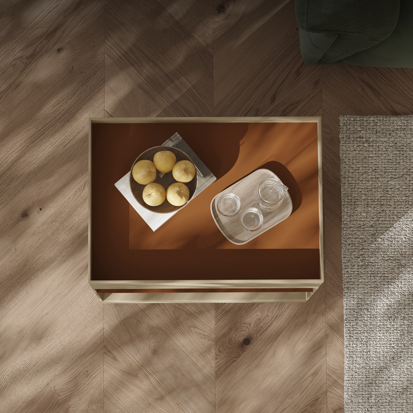 意式轻奢移动沙发边几推车客厅家用多层储物收纳柜带轮小户型茶几,淘宝优惠券,粉丝福利购,淘宝优惠卷