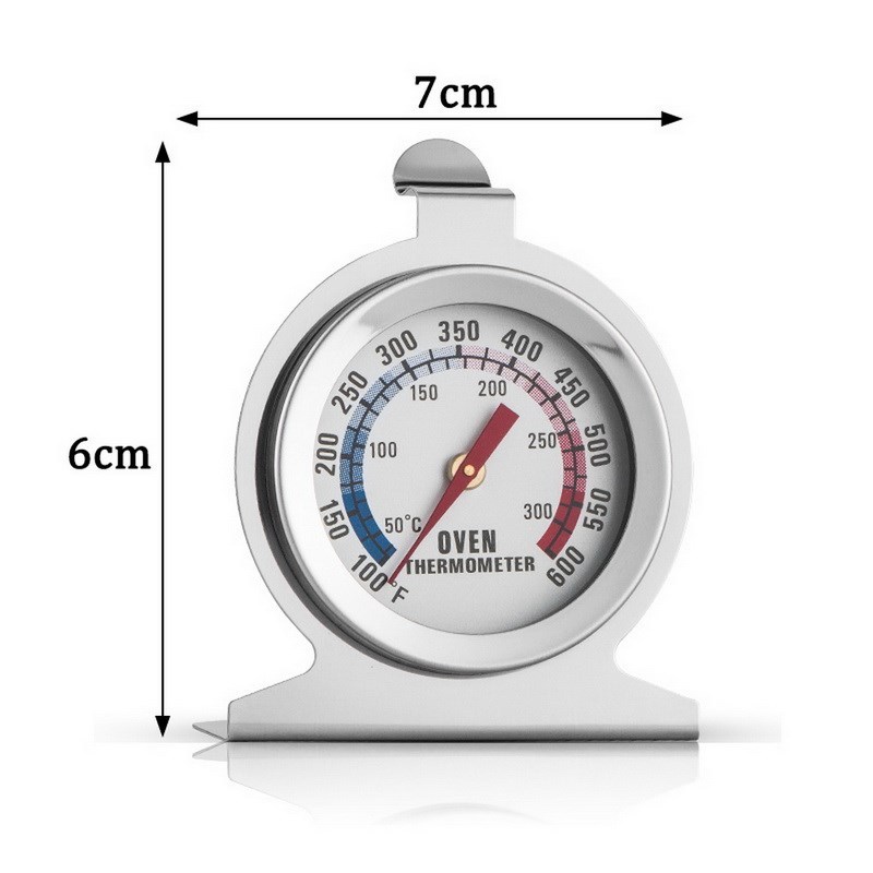 1Pcs Stand  Dial Oven Thermometer Stainless Steel Gauge Gage - 图3
