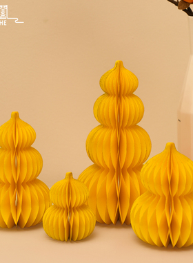 纸阖乔迁福禄葫芦装饰折纸摆件