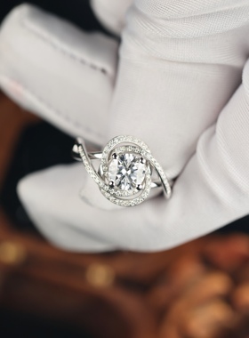 原创设计钻戒艺升缘珠宝豪华