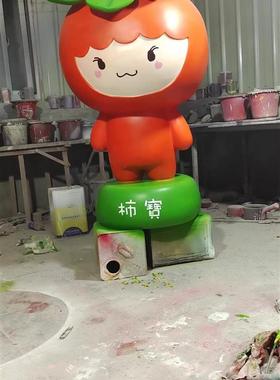 户外玻璃钢卡通垃圾分类雕塑摆件城市文化主题公园幼儿园公仔美陈