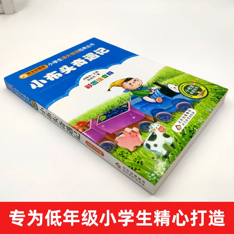 小布头奇遇记注音版一年级二年级孙幼军著新小学生必读课外书籍儿童读物少儿阅读文学绘本故事老师经典童话正版北京教育出版社 - 图0