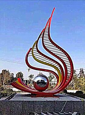 定制大型金属校园不锈钢雕塑雕像城市广场房地产园林创意景观摆件