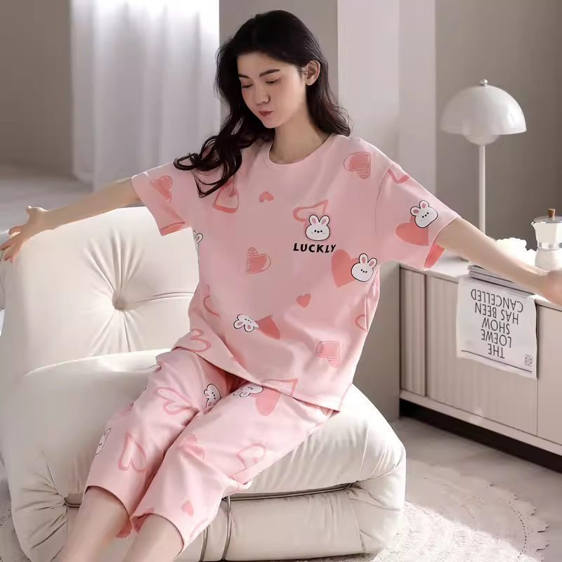 DH浪莎新款卡通款居家服套装_睡衣/家居服套装