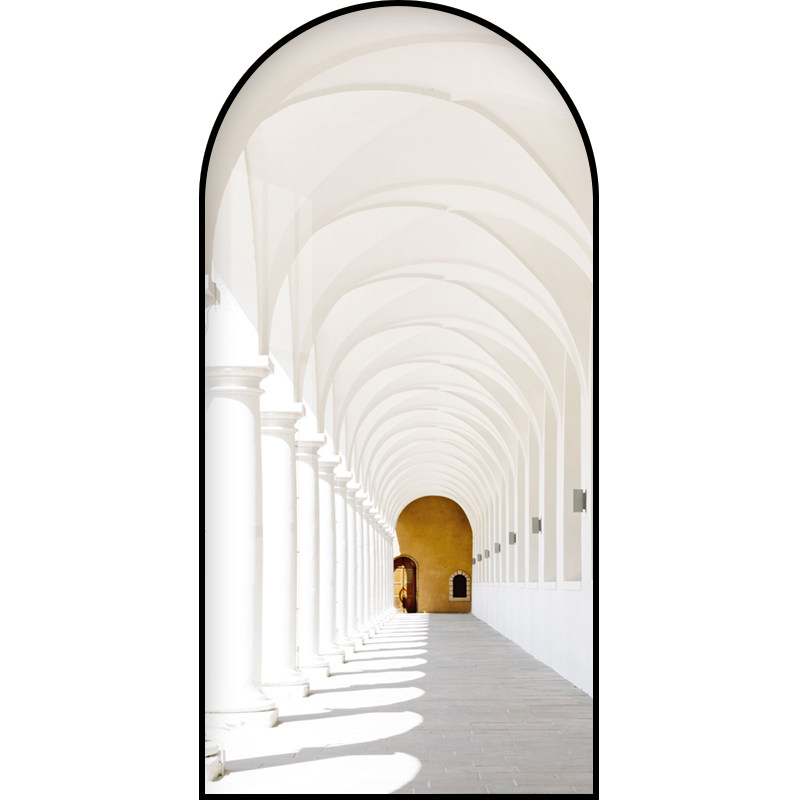 现代轻奢玄关走廊装饰画s拱门形状空间建筑几何挂画酒店宾馆墙壁,淘宝优惠券,粉丝福利购,淘宝优惠卷