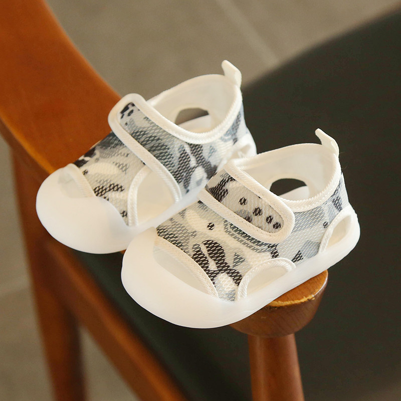 宝宝鞋夏季防滑软底女童r凉鞋0一2岁半婴儿鞋男宝宝网布防掉学步,淘宝优惠券,粉丝福利购,淘宝优惠卷