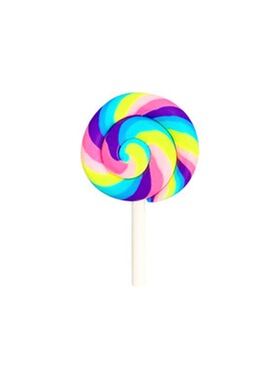 可爱彩虹棒棒糖挂件仿真糖果挂链零钱小包装饰包包个性链子钥匙扣
