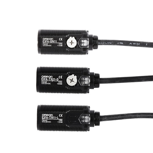 欧姆龙光电开关E3FA-DN11-DN12-DP12-DP13-RN11-TN12-TP12传感器 - 图3