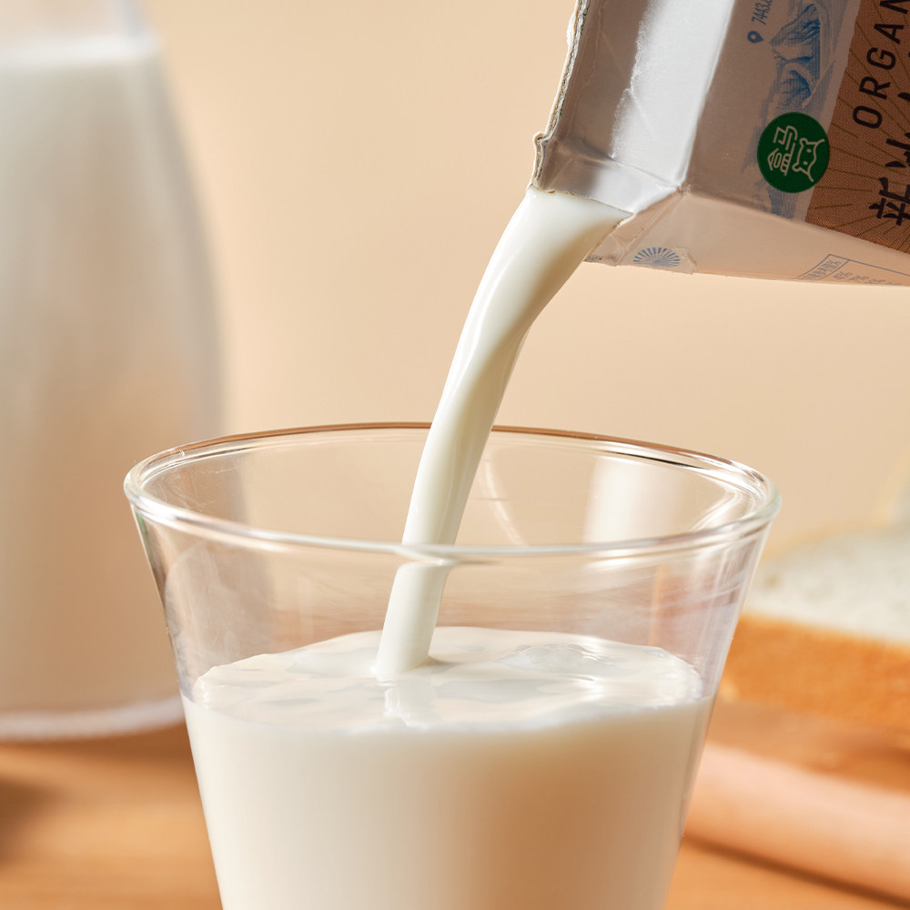盒马 新疆冰川有机纯牛奶 250ml*244.0g乳蛋白原生高钙纯牛奶