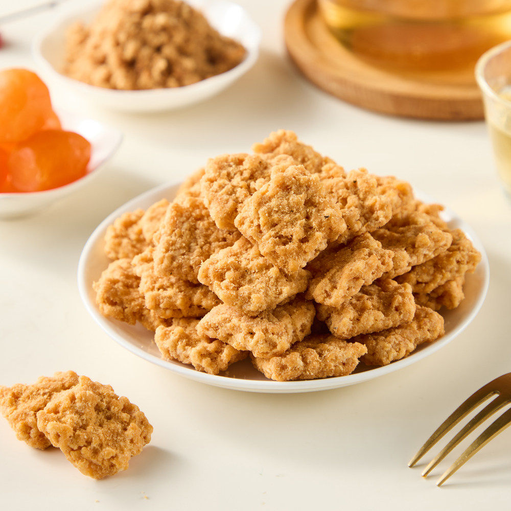 【李佳琦直播间】盒马MAX 咸蛋黄肉松锅巴1kg(含10包)休闲零食