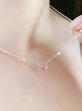 「甜蜜出逃」纯银s999正品项链女款2025新款足银党生日礼物女生