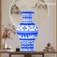 2024 New Blue and White Porcelain Bottle Building Blocks Children's Toys Birthday Gift Ornaments for Boys and Girls Over 6 Years Old