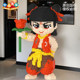 Luminous Nezha assembled building block toy ornaments