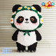 Pony Dangdang Cute Giant Panda Building Blocks