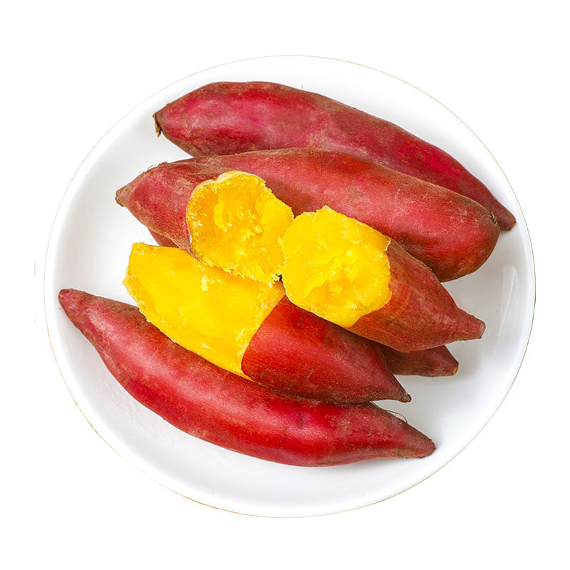 正宗临安天目山小香薯新鲜板栗红薯 果然亲生鲜番薯