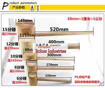 Quality wood mallet 12 wood hammer hammer 15 wood hammer mounting hammer yellow sandalwood hammer Shanghai physical warehouse batch