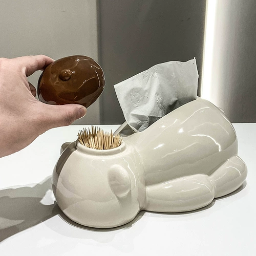 Momo Home Home Cream Lostel Box Living Room High -Легкая роскошная творческая креативная кофейная стока для бумажной коробки домашняя коробка домашняя милая